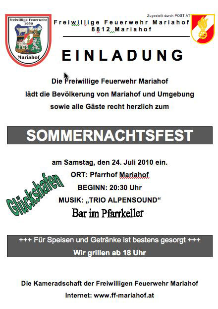 Sommernachtsfest 2010 Sommernachtsfest 2010
